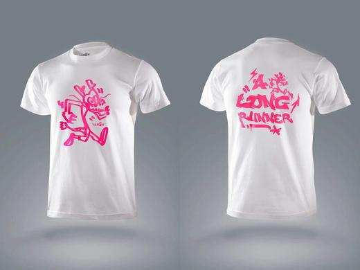 严素纯棉TEE,LONGRUNNER长跑人,短袖棉T恤五色可选宽松舒适全棉日常 严素态度 商品图0