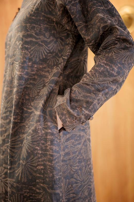 漫物记香云纱长袍1 商品图8