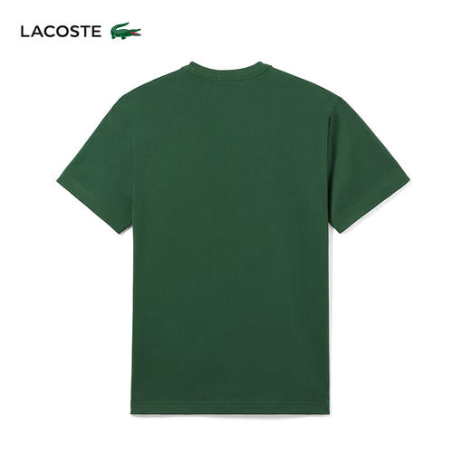 Lacoste法国鳄鱼男女同款新款时尚百搭短袖T恤TH0134-98 商品图6