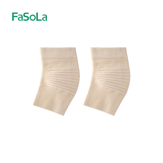 FaSoLa护膝袜套女新款过膝袜户外运动孕妇护腿保暖月子家用膝袜子 商品图5