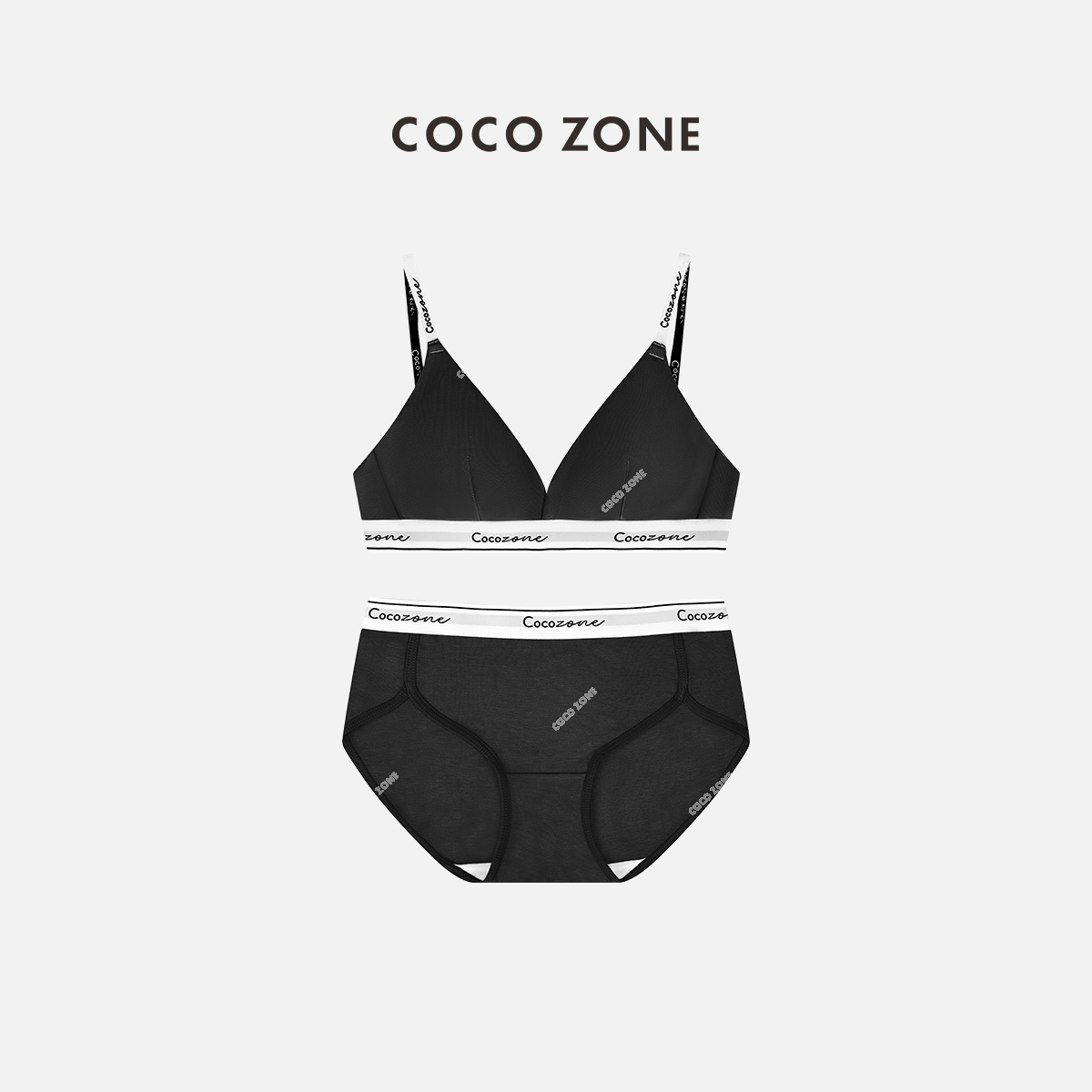 COCO ZONE 运动吊带背心透气舒适内裤时尚套装 23C30261
