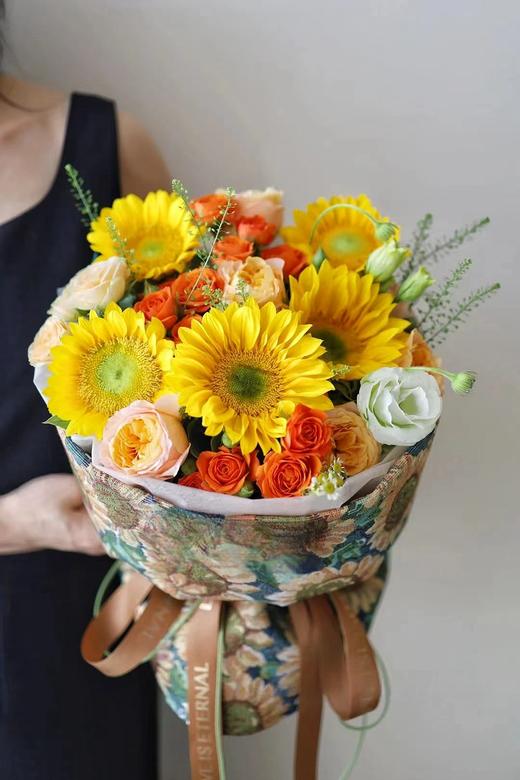 圆形花束包装四选一 商品图3