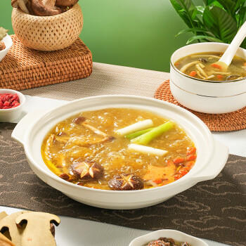 名揚名扬火锅底料鲜菌汤200g 手工全型清汤火锅料调味料 商品图0