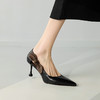 【预售5天】优雅尖头时装鞋，蝴蝶结中空细跟高跟鞋ZF&24-129 商品缩略图4