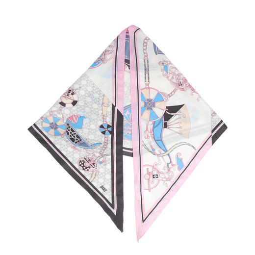 时尚真丝三角围巾 商品图7