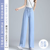 【怎么搭配都好看，显瘦百搭！】天丝牛仔裤女2024年夏季新款，显瘦直筒休闲垂感高腰小个子阔腿裤子，垂顺天丝面料亲肤舒适不沾腿-lm！ 商品缩略图9