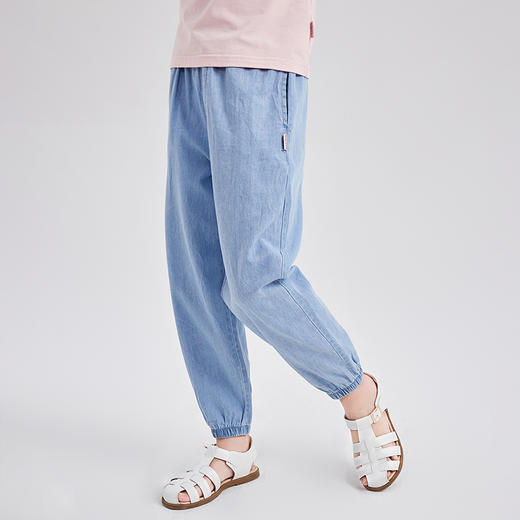 笛莎Deesha 女童裤子2024新款牛仔裤 商品图1