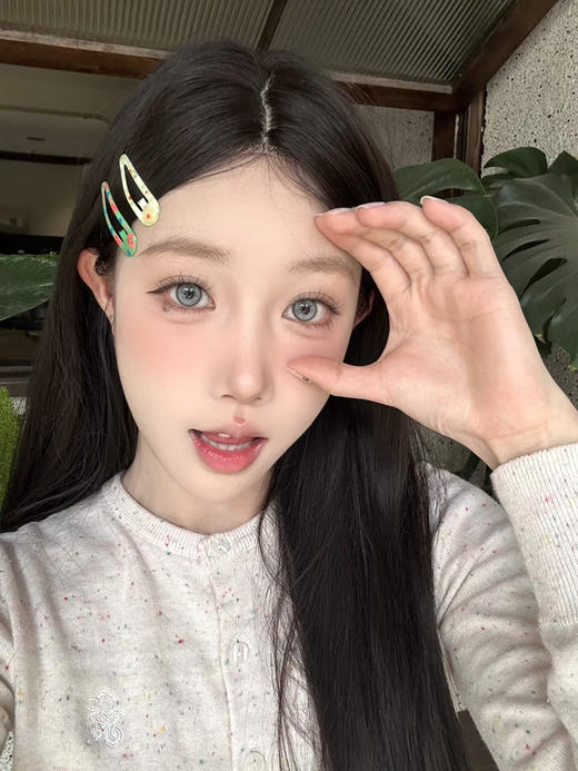 【中直径】4YOUTHCON-青提气泡-14.2mm【年抛 0-800度 无525/575】 商品图6