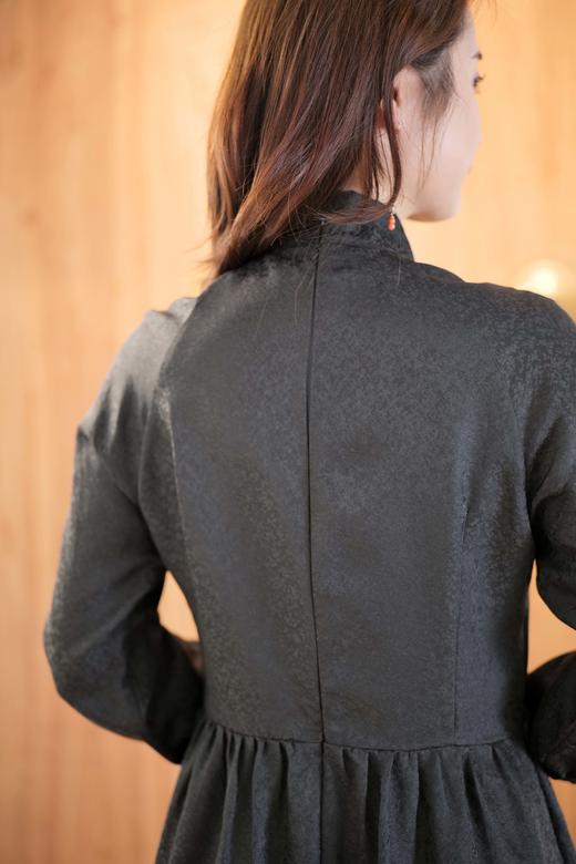 漫物记香云纱老绣片连衣裙XYS-W156 商品图2