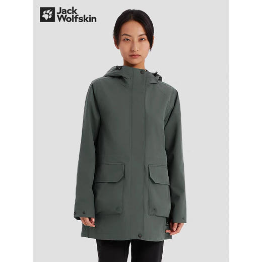 【自营】JackWolfskin/狼爪  23秋冬冲锋衣女户外运动防风防泼水外套 5123141 商品图1