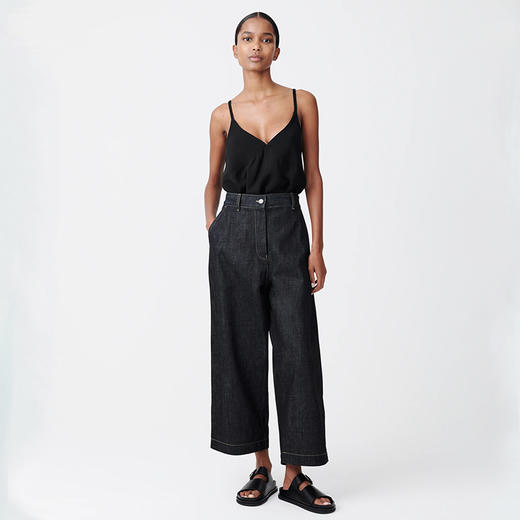 STUDIO NICHOLSON DENIM - WIDE CROP PANT 女装廓形牛仔九分裤 商品图1