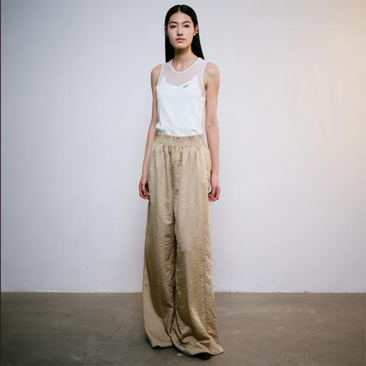 LIYIHAN腰部松紧阔腿裤Y242K24971 商品图1