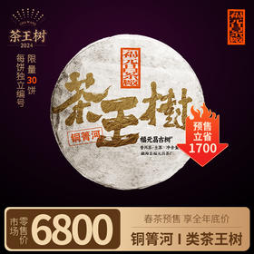 【福元昌古树】2024年一类茶王树-铜箐河100g生饼