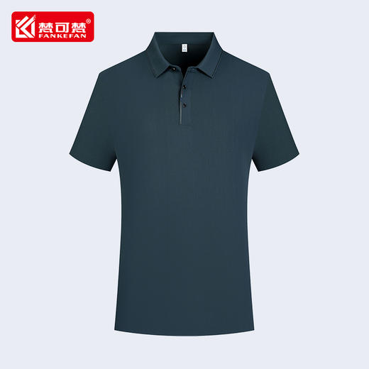 高端工作服夏季翻领短袖polo衫定做上衣企业工装定制文化衫印logo 商品图2