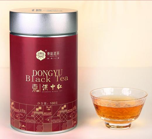 【好茶上新】东裕茗茶100g红茶 罐装红茶 高香花果红茶 西乡高山原料汉中茶 商品图1