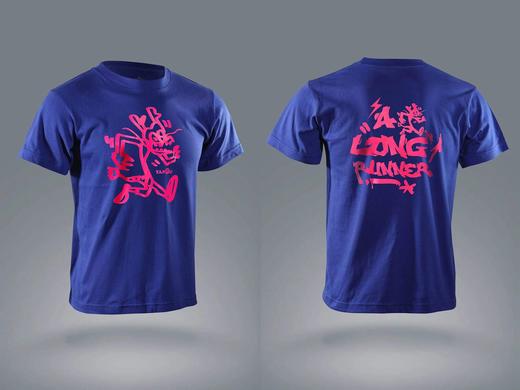 严素纯棉TEE,LONGRUNNER长跑人,短袖棉T恤五色可选宽松舒适全棉日常 严素态度 商品图4