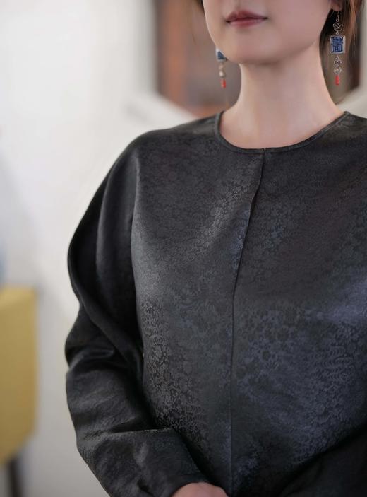 漫物记香云纱前短后长上衣XYS-W186 商品图4