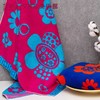百货世界-优品家居YOPIKA HOME-夕才儿美术馆花朵浴巾 商品缩略图0