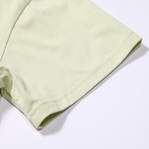 都市丽人生活家居春夏睡衣女32支CVC单面家居服薄款短袖短裤女士棉质套装LH42F3 商品图4