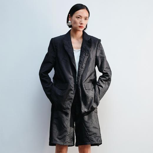 LIYIHAN褶皱宽松西装Y241T03490 商品图1