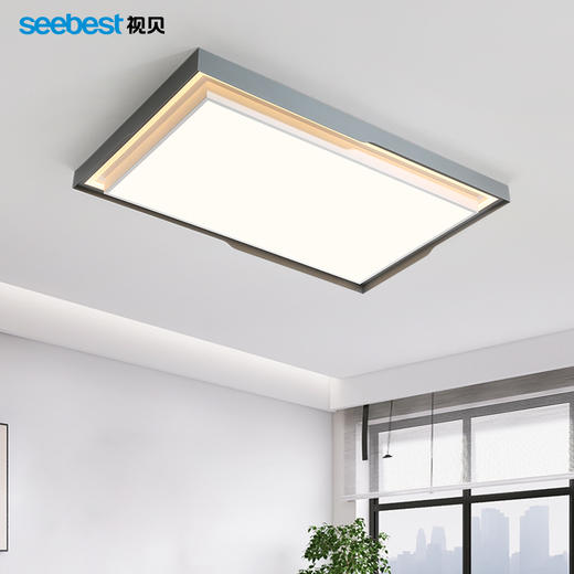 月朗系列-客卧灯(智能离线语音控制)（正方/圆停产） 商品图0