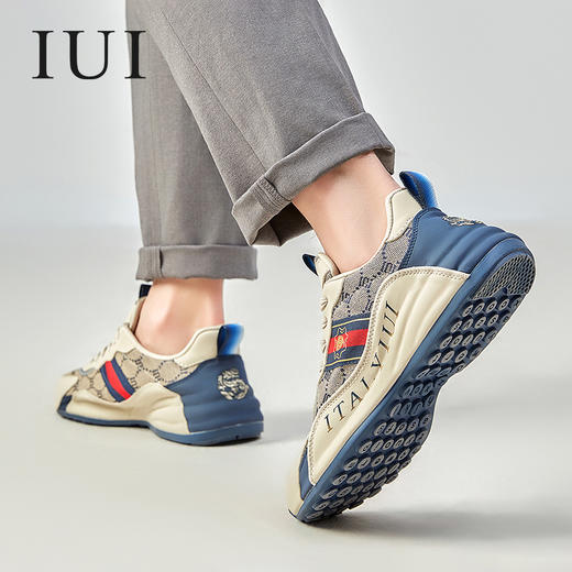 【纳帕小软皮 脚感轻弹】意大利IUI高定轻奢休闲鞋 商品图4