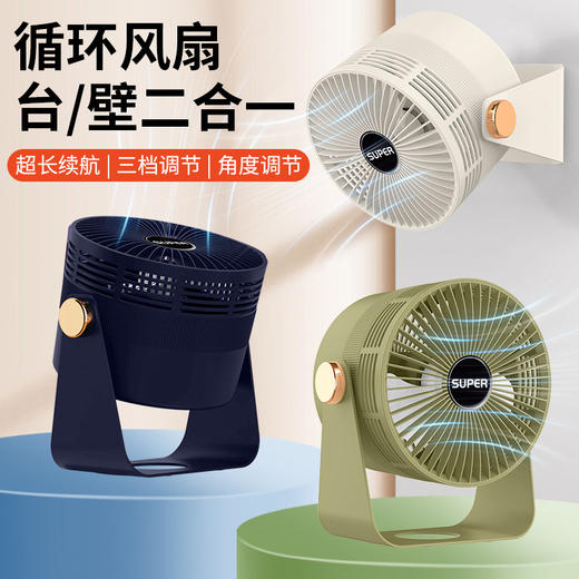 【超舒服❗️新款空调式无叶塔扇】低噪循环，贯流风叶，自然舒适，桌面立式多功能办公室宿舍家用静音便携式USB大风力电风扇 商品图2
