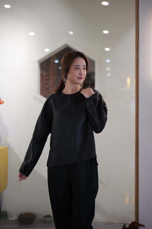 漫物记香云纱前短后长上衣XYS-W186 商品图2