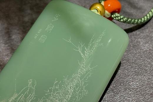 【御珠宫坊】碧玉步壑图牌 商品图5