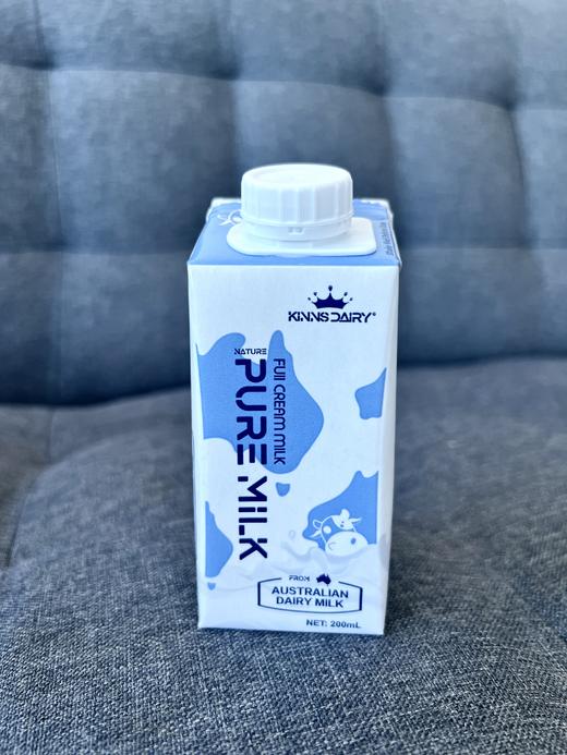 菁百瑞(KINNS DAIRY) 澳洲原装进口 优质蛋营养高钙纯牛奶 200ml*24盒 商品图9