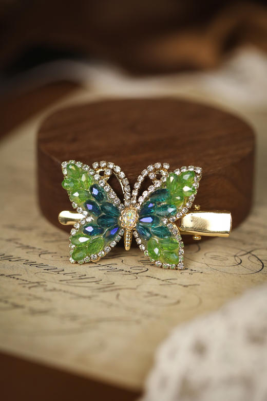 璀璨蝴蝶发夹 商品图1