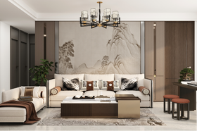 【和达棠颂180㎡】新中式风格设计赏析