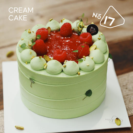 树莓开心果奶油蛋糕 商品图0