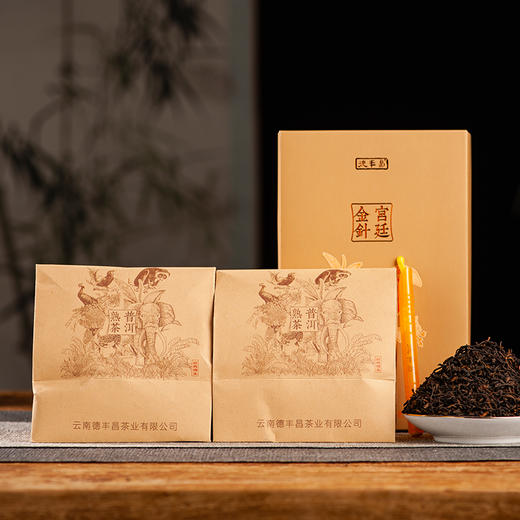 德丰昌【宫廷金针】普洱熟茶 250克 商品图2