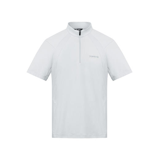 探路者男式立领短袖T恤TAJJAM81015 商品图1