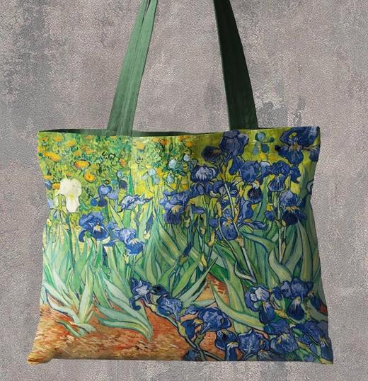 梵高油布包 手提单肩包购物包书包帆布包 商品图0