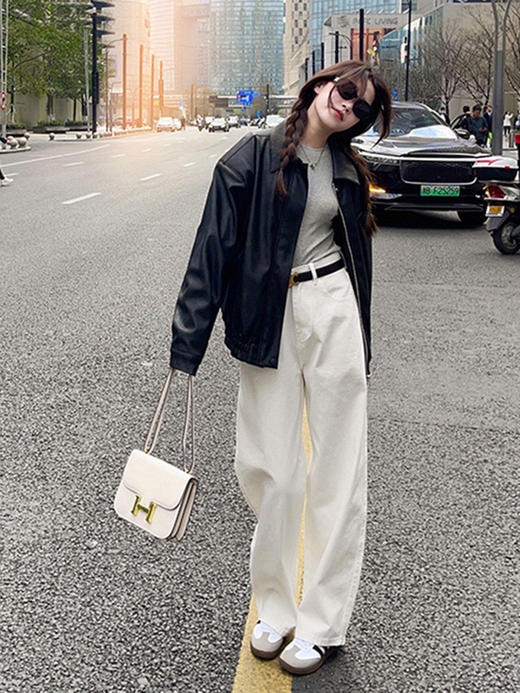 YKK米色牛仔裤 商品图8