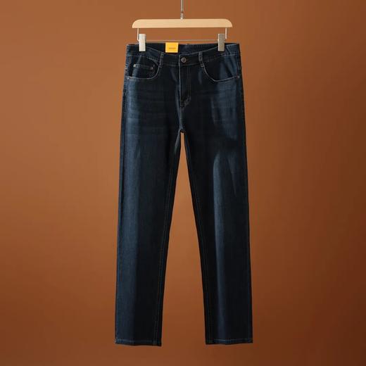 ODM公司货！弹力舒适 春夏季男士休闲通勤加厚直筒牛仔裤 商品图4