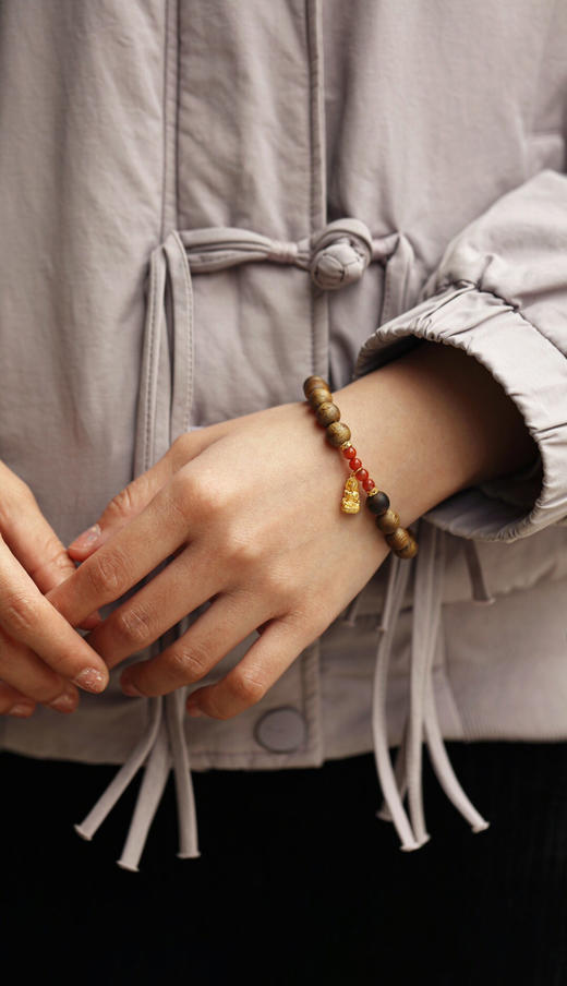 【青山特惠】8mm18颗 绿棋楠 漫音 沉香手串  c20 商品图7