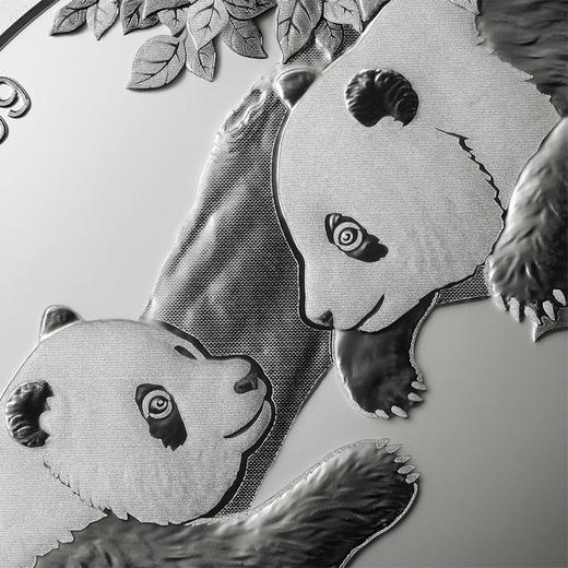 2023熊猫30克银币 商品图4