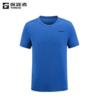 探路者男式功能短袖T恤TAJJAM81017 商品图0