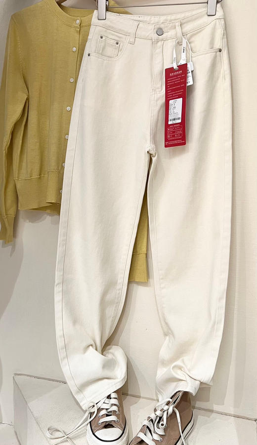 YKK米色牛仔裤 商品图5