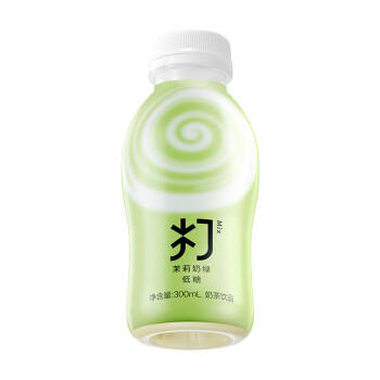 农夫山泉 打奶茶 茉莉奶绿(低糖)300ml*15瓶 整箱 商品图4