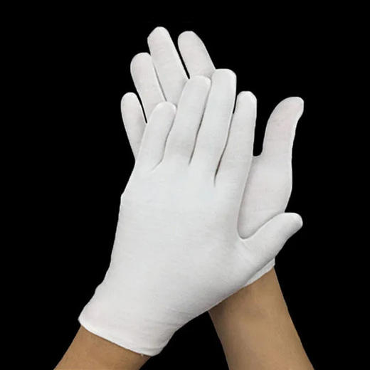 白手套纯棉文玩盘珠加厚 商品图0