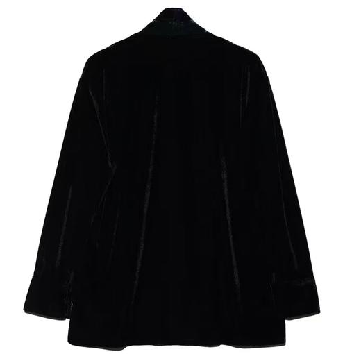 WT33美式复古简约风轻奢夹克男士休闲宽松时尚长袖外套百搭上衣 商品图1