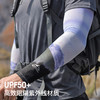 【Golovejoy冰丝防晒袖套“黑科技面料注入玻尿酸”】UPF50+男士时尚户外骑行钓鱼防滑透气印花冰袖加大运动护健身臂袖 商品缩略图0