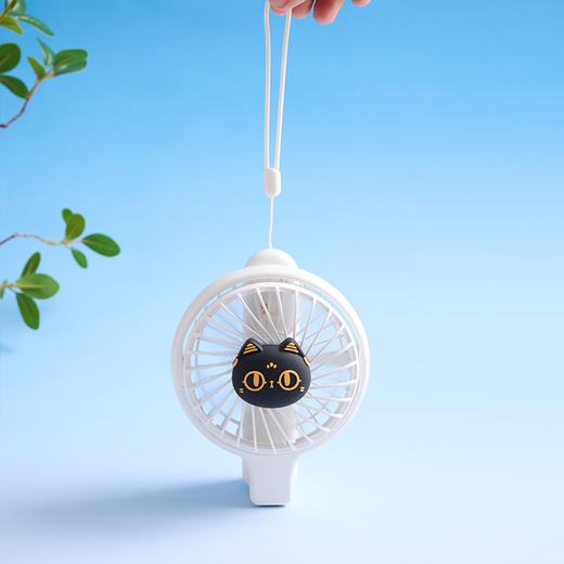 大英博物馆 盖亚·安德森猫和她的朋友们系列 萌猫 便携香薰小风扇 手持小风扇 出行 通勤 商品图3
