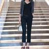 汐屋女款简约气质休闲直筒西装裤 商品缩略图1