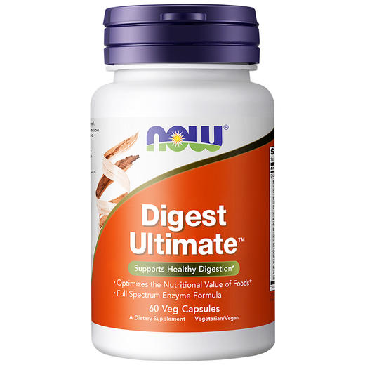 NOW Digest Ultimate消化酶胶囊60粒/瓶 商品图1