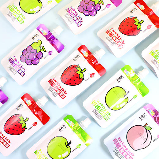 【闲趣吸吸果冻】口感爽滑，每一口都是浓浓的果香，果冻夏季儿童零食，吸吸冻果凍饮料 商品图1